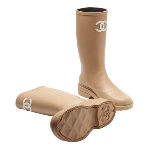 chanel wellies price|Chanel wellington boots.